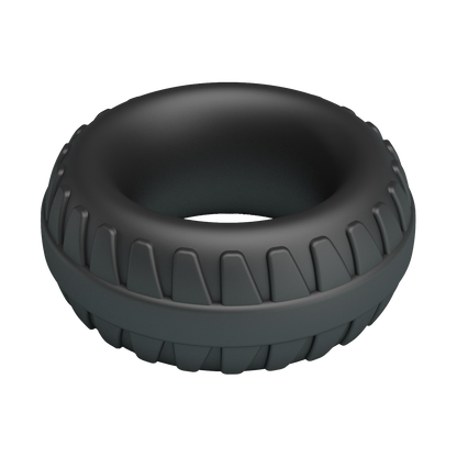 Crazy Bull - Dilson - Super Soft Siliconen Ring - Model 3 - Zwart-Erotiekvoordeel.nl