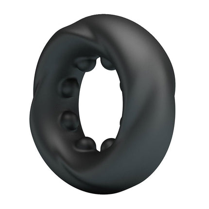 Crazy Bull - Daquez - Super Soft Siliconen ring - Model 4 - Zwart-Erotiekvoordeel.nl
