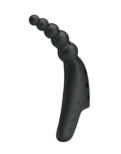 Pretty Love - Jordin - Krachtige Vinger Vibrator - Zwart-Erotiekvoordeel.nl