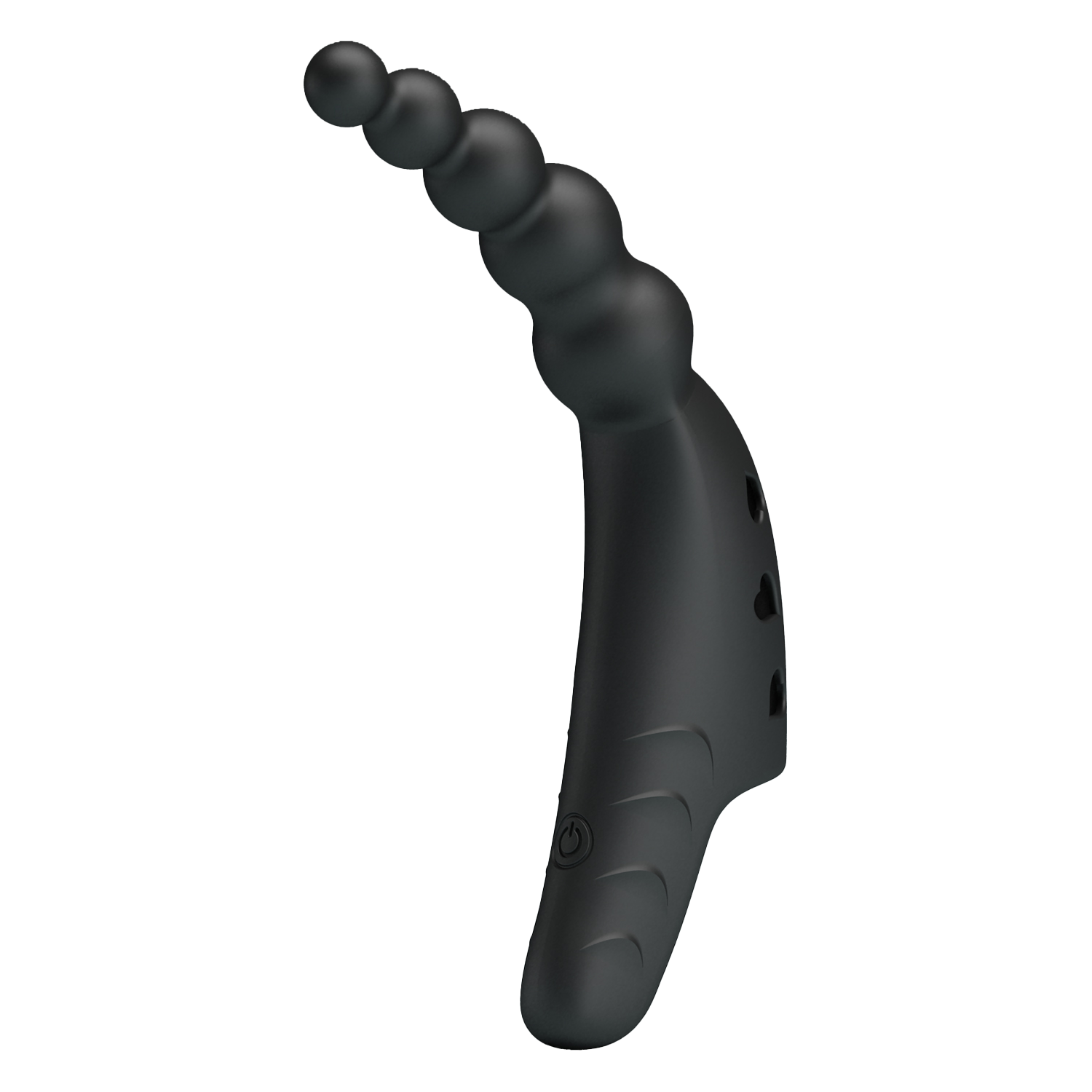 Pretty Love - Jordin - Krachtige Vinger Vibrator - Zwart-Erotiekvoordeel.nl