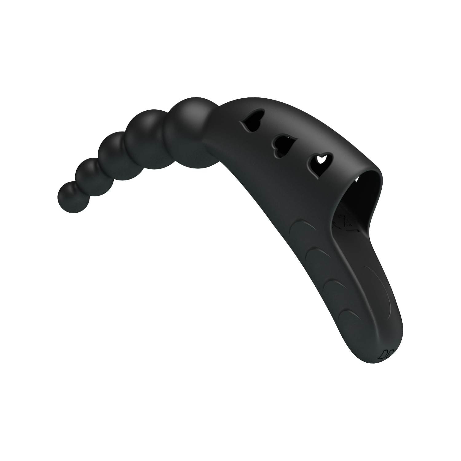 Pretty Love - Jordin - Krachtige Vinger Vibrator - Zwart-Erotiekvoordeel.nl