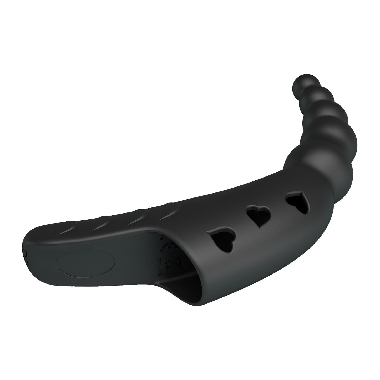 Pretty Love - Jordin - Krachtige Vinger Vibrator - Zwart-Erotiekvoordeel.nl