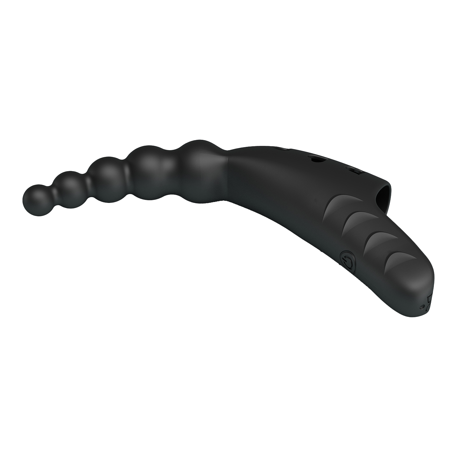 Pretty Love - Jordin - Krachtige Vinger Vibrator - Zwart-Erotiekvoordeel.nl