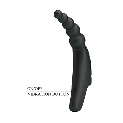 Pretty Love - Jordin - Krachtige Vinger Vibrator - Zwart-Erotiekvoordeel.nl
