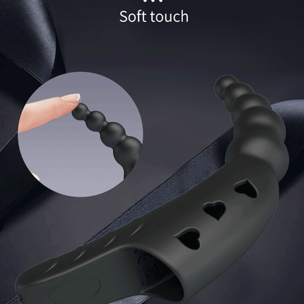 Pretty Love - Jordin - Krachtige Vinger Vibrator - Zwart-Erotiekvoordeel.nl