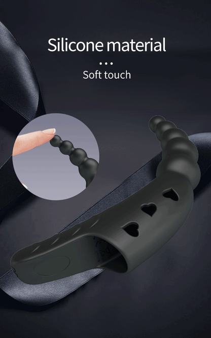 Pretty Love - Jordin - Krachtige Vinger Vibrator - Zwart-Erotiekvoordeel.nl