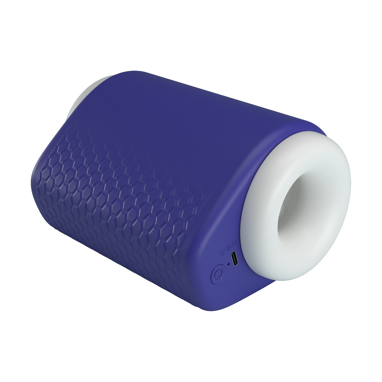 Pretty Love - DJ Lady - Squeezing Perfect Stroker - Blauw/Wit-Erotiekvoordeel.nl