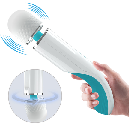 Pretty Love - Azlins - Massager - Wit/Blauw-Erotiekvoordeel.nl