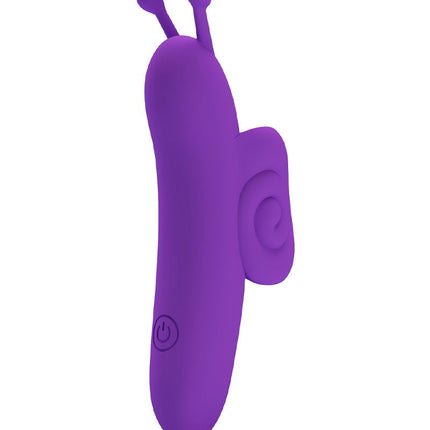 Pretty Love - Snail - Krachtige Vinger Vibrator - Paars-Erotiekvoordeel.nl