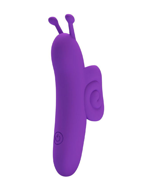 Pretty Love - Snail - Krachtige Vinger Vibrator - Paars-Erotiekvoordeel.nl