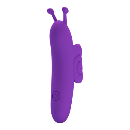 Pretty Love - Snail - Krachtige Vinger Vibrator - Paars-Erotiekvoordeel.nl