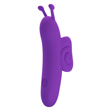 Pretty Love - Snail - Krachtige Vinger Vibrator - Paars-Erotiekvoordeel.nl