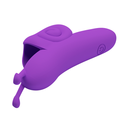 Pretty Love - Snail - Krachtige Vinger Vibrator - Paars-Erotiekvoordeel.nl