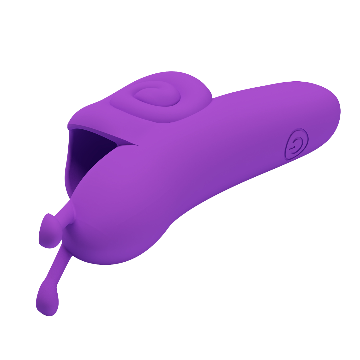 Pretty Love - Snail - Krachtige Vinger Vibrator - Paars-Erotiekvoordeel.nl