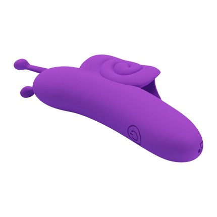 Pretty Love - Snail - Krachtige Vinger Vibrator - Paars-Erotiekvoordeel.nl