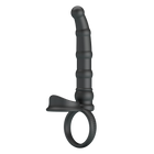Pretty Love - Tatum - Anale Vibrator met Penisring - Zwart-Erotiekvoordeel.nl