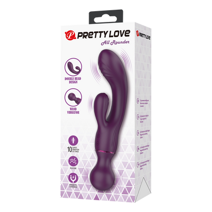 Pretty Love - Allrounder - Rabbit Vibrator - Paars-Erotiekvoordeel.nl
