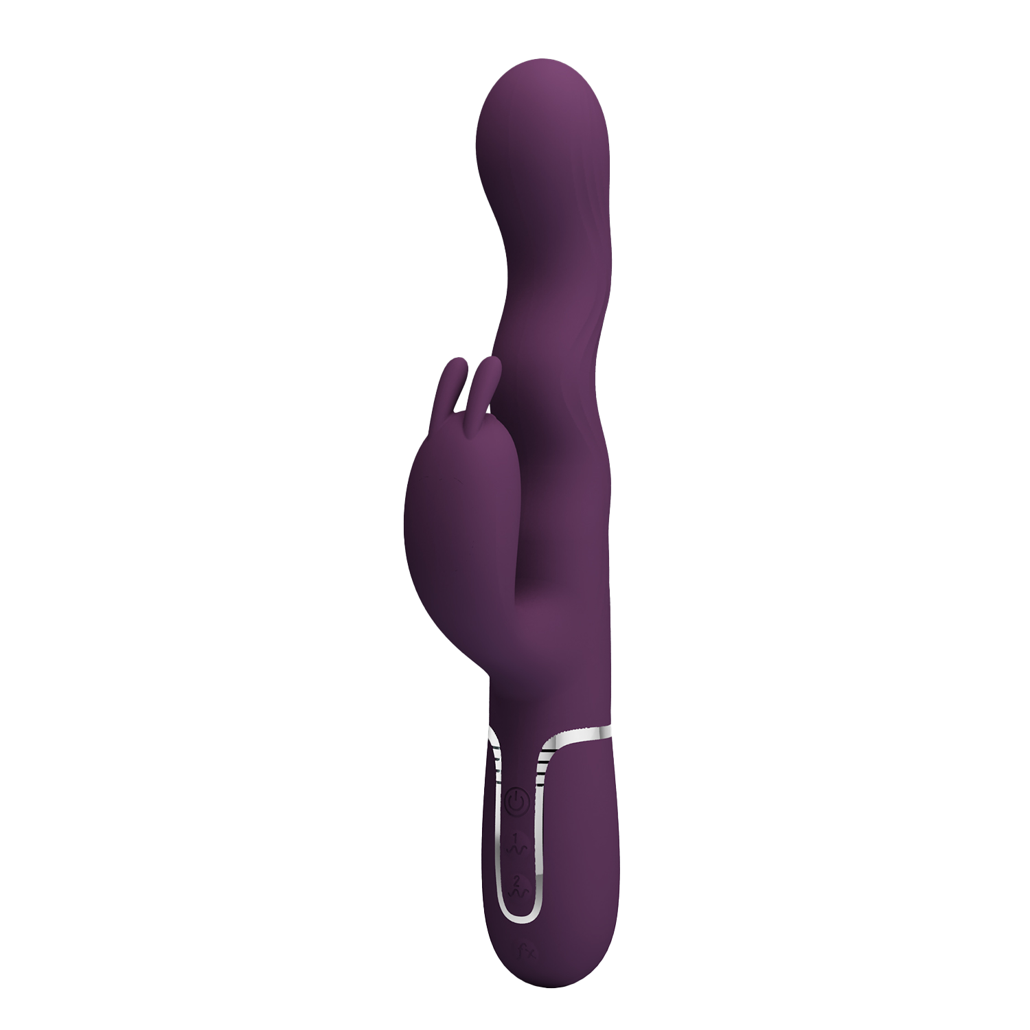 Pretty Love - Laurens - Rabbit Vibrator met Climax Button - Paars-Erotiekvoordeel.nl