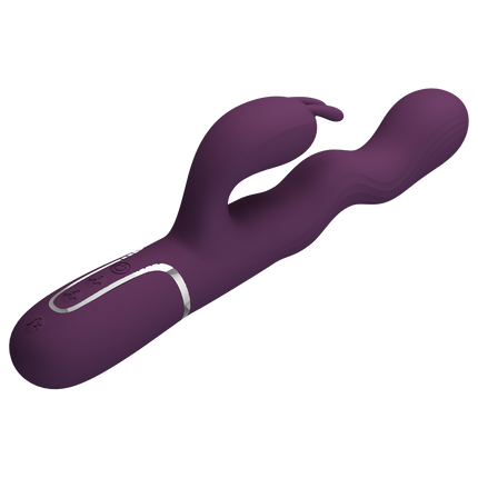 Pretty Love - Laurens - Rabbit Vibrator met Climax Button - Paars-Erotiekvoordeel.nl