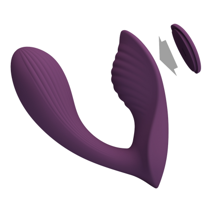 Pretty Love - Franz - Draagbare Vibrator - Panty Vibrator - Vibrerend Slipje - Paars-Erotiekvoordeel.nl