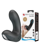 Pretty Love - Camelia - Vinger Vibrator - Zwart-Erotiekvoordeel.nl