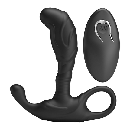 Mr. Play - Super Power - Prostaatstimulator met Afstandsbediening - Zwart-Erotiekvoordeel.nl