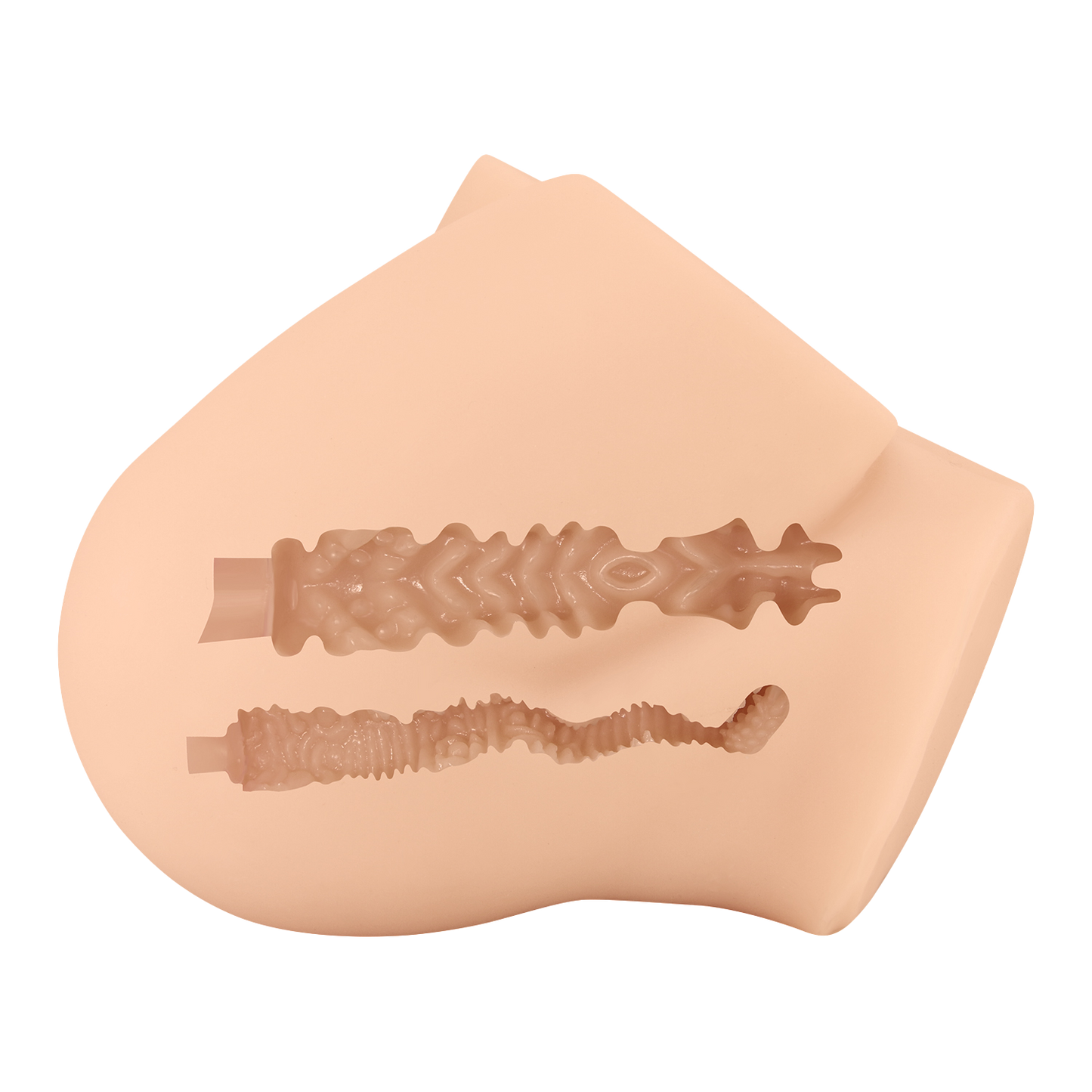 Crazy Bull - Rolanda - Mega Masturbator met Twee Kanalen - Licht Huidskleur-Erotiekvoordeel.nl