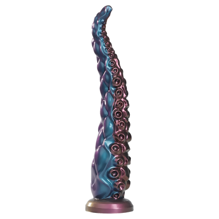 Power Monsters - Maelstrom Beastlord - Tentakel Dildo - Blauw/Paars/Goud-Erotiekvoordeel.nl