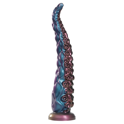 Power Monsters - Maelstrom Beastlord - Tentakel Dildo - Blauw/Paars/Goud-Erotiekvoordeel.nl