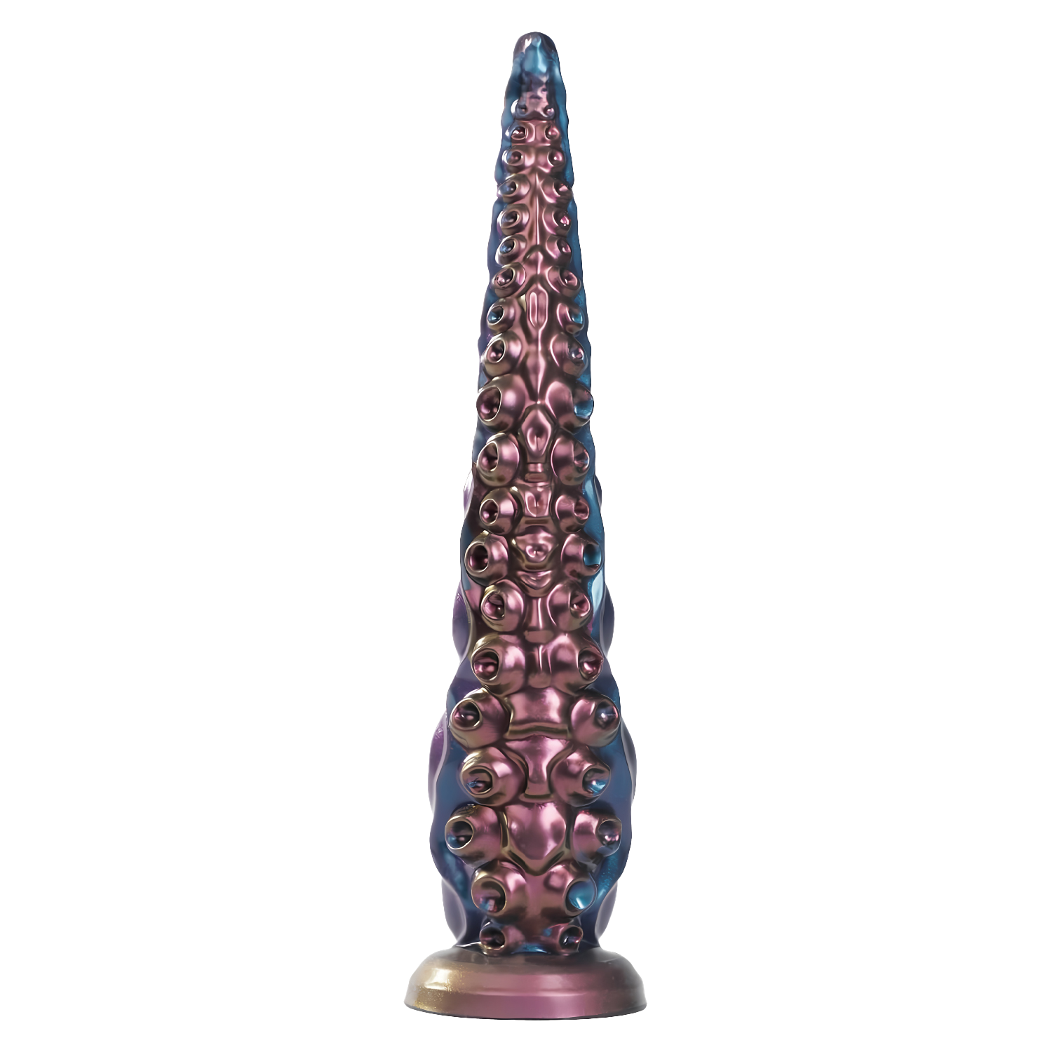 Power Monsters - Maelstrom Beastlord - Tentakel Dildo - Blauw/Paars/Goud-Erotiekvoordeel.nl