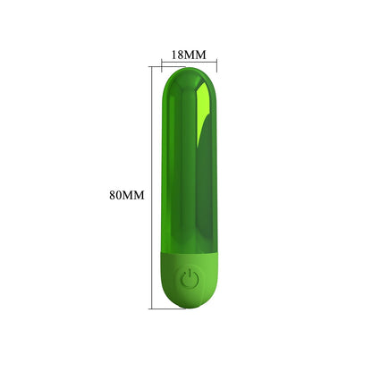 Pretty Love - Kiwi - Bullet Vibrator - Groen-Erotiekvoordeel.nl