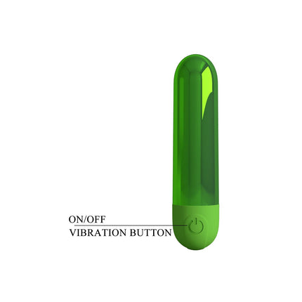 Pretty Love - Kiwi - Bullet Vibrator - Groen-Erotiekvoordeel.nl