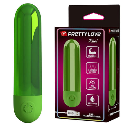 Pretty Love - Kiwi - Bullet Vibrator - Groen-Erotiekvoordeel.nl