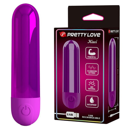 Pretty Love - Kiwi - Bullet Vibrator - Paars-Erotiekvoordeel.nl