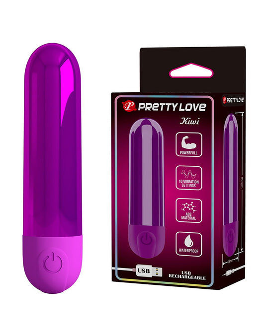 Pretty Love - Kiwi - Bullet Vibrator - Paars-Erotiekvoordeel.nl