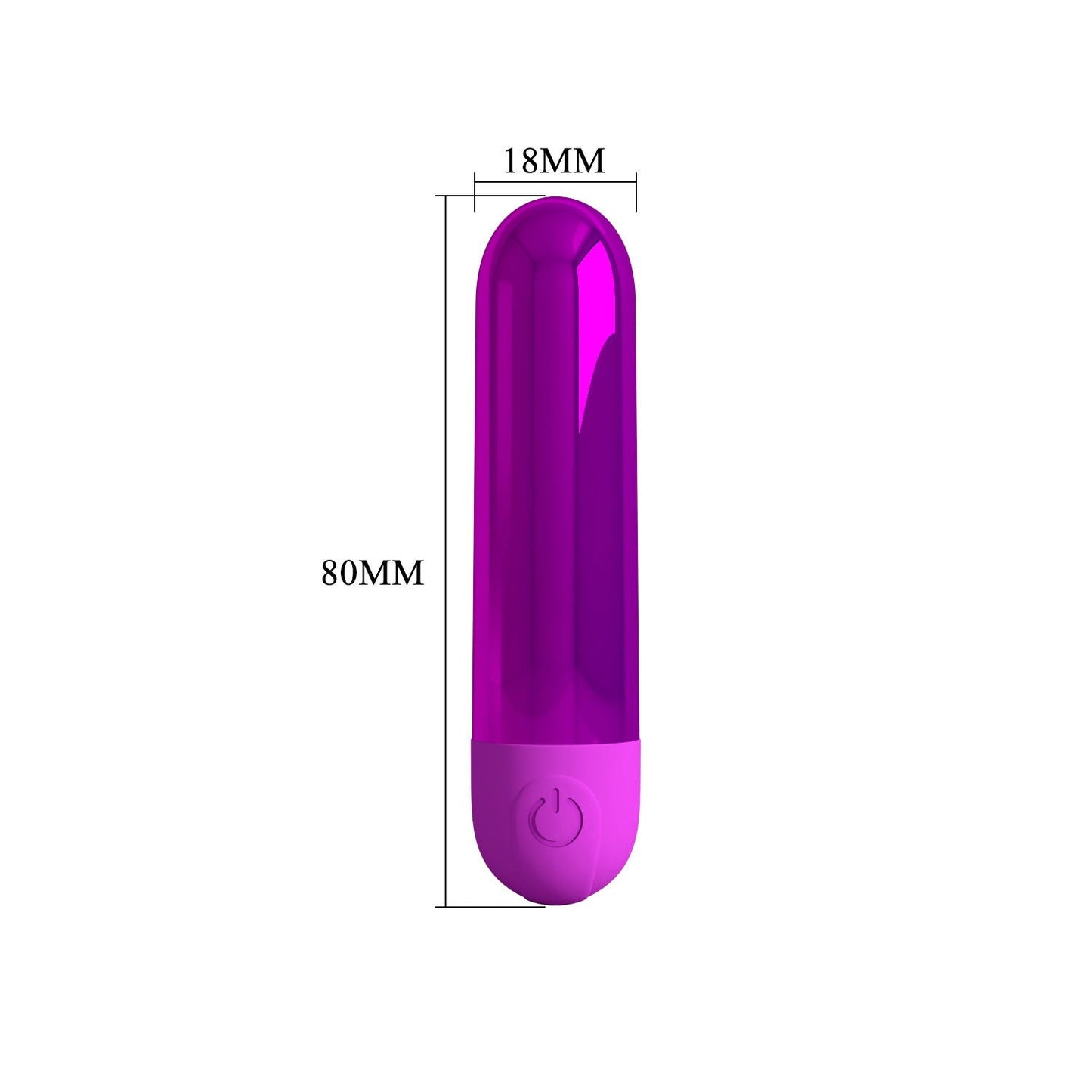 Pretty Love - Kiwi - Bullet Vibrator - Paars-Erotiekvoordeel.nl
