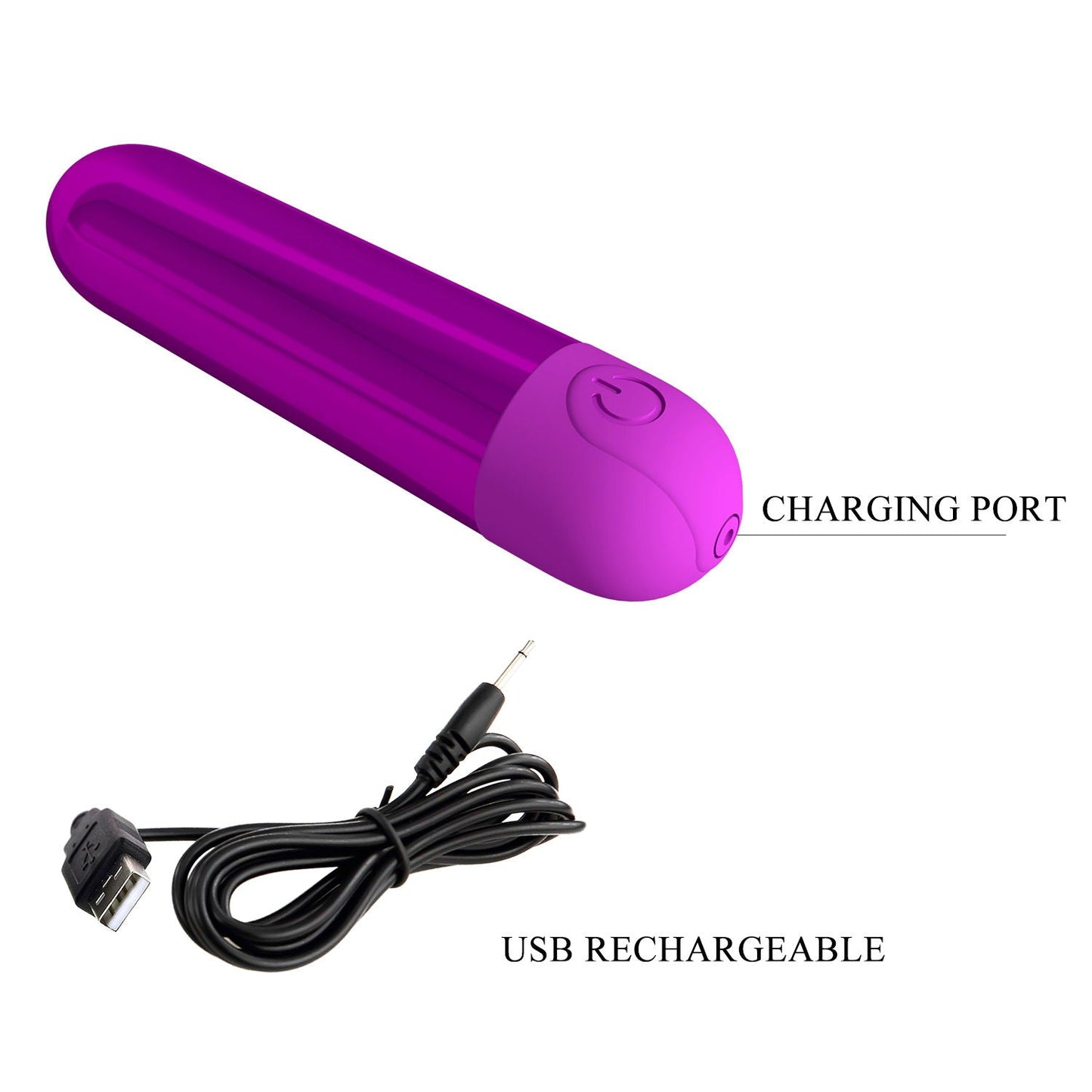 Pretty Love - Kiwi - Bullet Vibrator - Paars-Erotiekvoordeel.nl