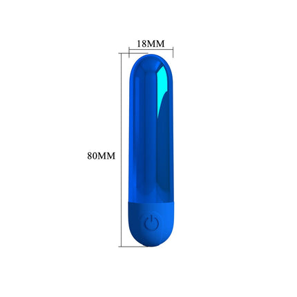 Pretty Love - Kiwi - Bullet Vibrator - Blauw-Erotiekvoordeel.nl
