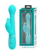 Pretty Love - Dejon - Rabbit Vibrator - Turquoise-Erotiekvoordeel.nl