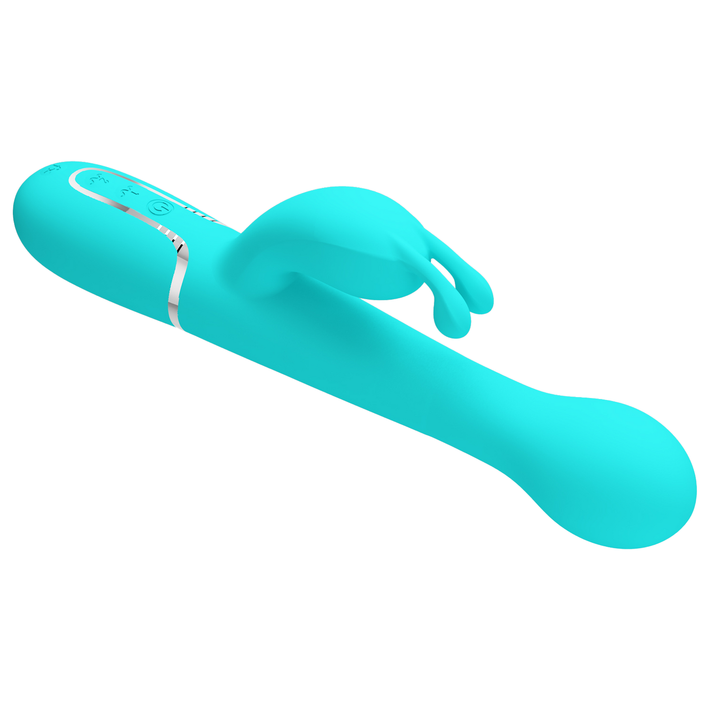 Pretty Love - Dejon - Rabbit Vibrator - Turquoise-Erotiekvoordeel.nl