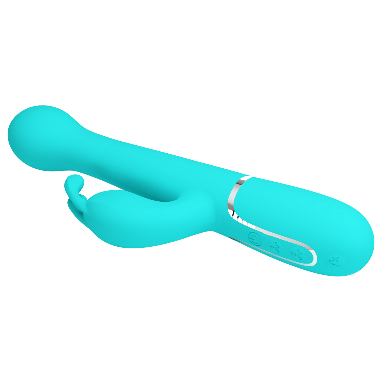 Pretty Love - Dejon - Rabbit Vibrator - Turquoise-Erotiekvoordeel.nl