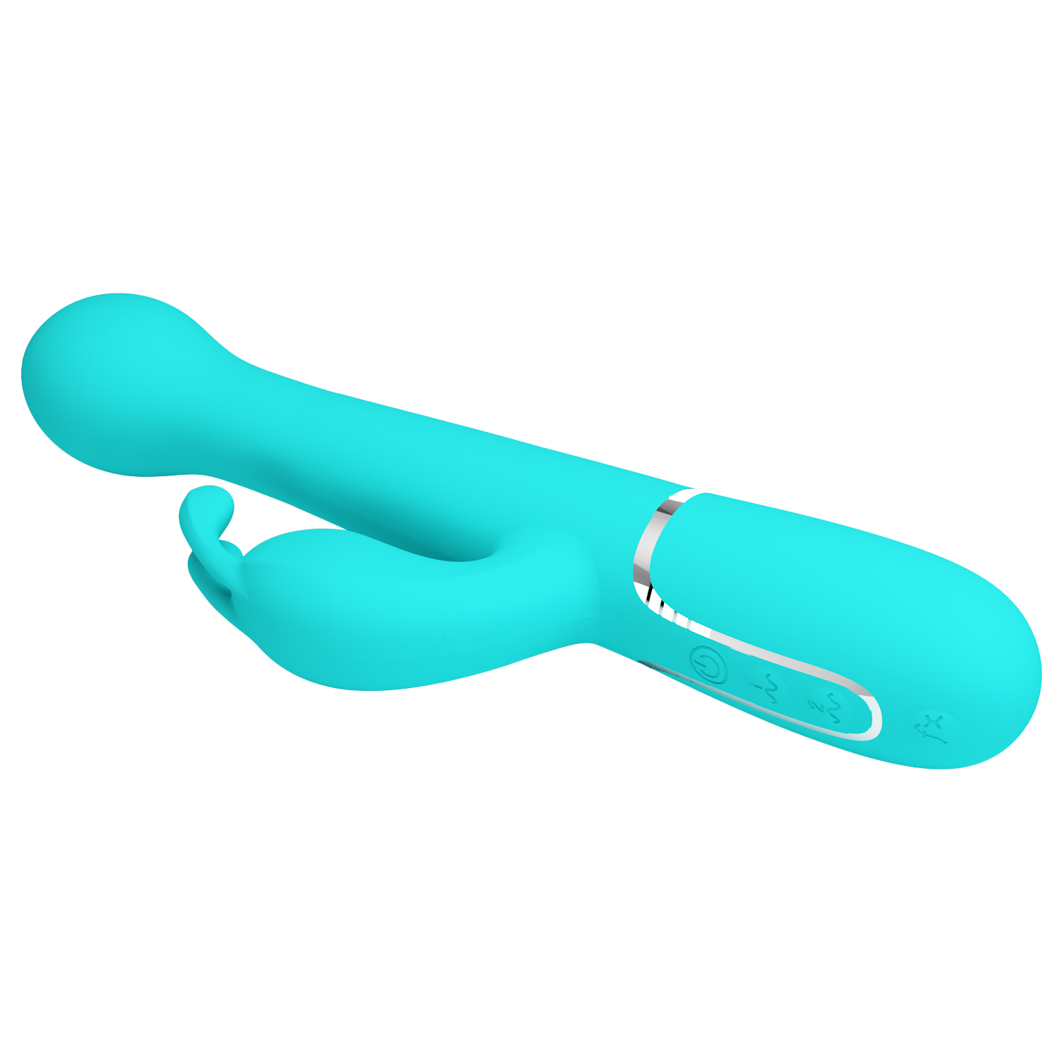Pretty Love - Dejon - Rabbit Vibrator - Turquoise-Erotiekvoordeel.nl
