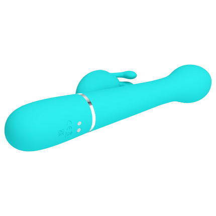 Pretty Love - Dejon - Rabbit Vibrator - Turquoise-Erotiekvoordeel.nl