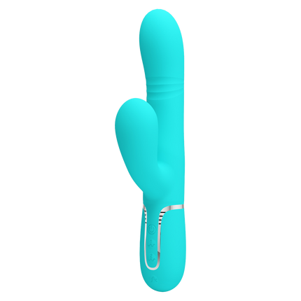 Pretty Love - Maviana - Rabbit Vibrator - Turquoise-Erotiekvoordeel.nl