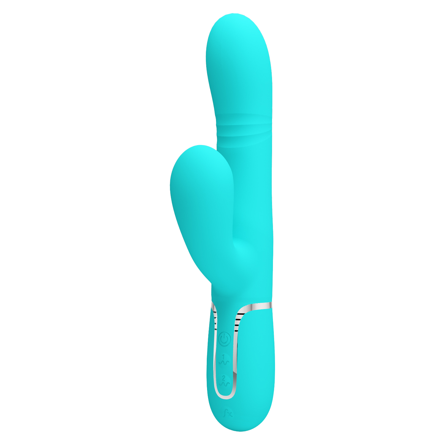 Pretty Love - Maviana - Rabbit Vibrator - Turquoise-Erotiekvoordeel.nl