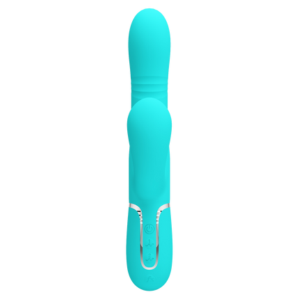 Pretty Love - Maviana - Rabbit Vibrator - Turquoise-Erotiekvoordeel.nl