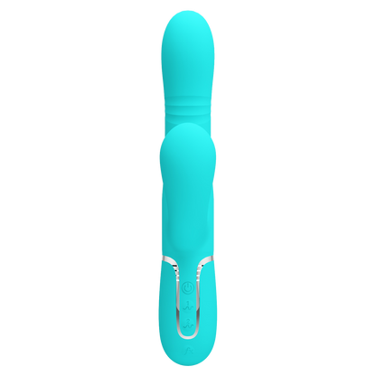 Pretty Love - Maviana - Rabbit Vibrator - Turquoise-Erotiekvoordeel.nl