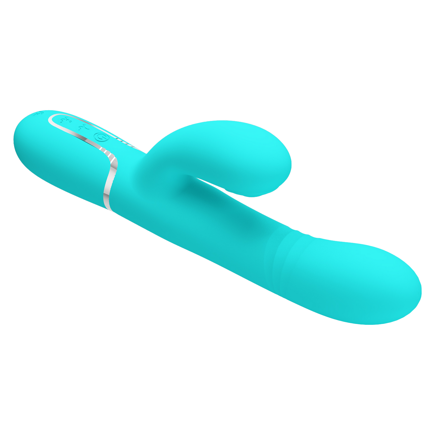 Pretty Love - Maviana - Rabbit Vibrator - Turquoise-Erotiekvoordeel.nl