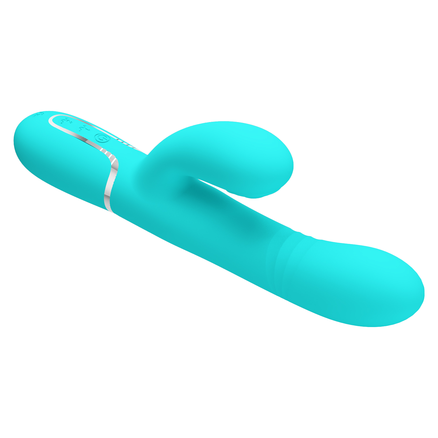 Pretty Love - Maviana - Rabbit Vibrator - Turquoise-Erotiekvoordeel.nl