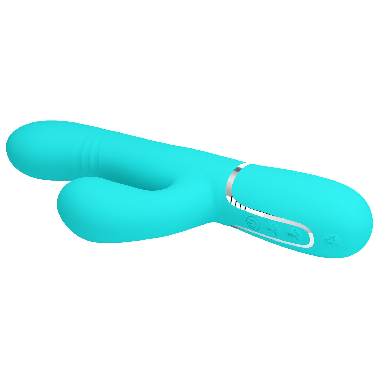 Pretty Love - Maviana - Rabbit Vibrator - Turquoise-Erotiekvoordeel.nl